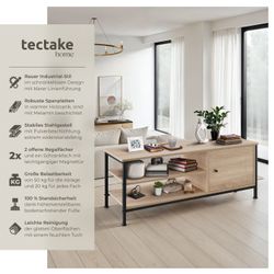 tectake Lowboard TV-Regal, Industrial Style günstig online kaufen