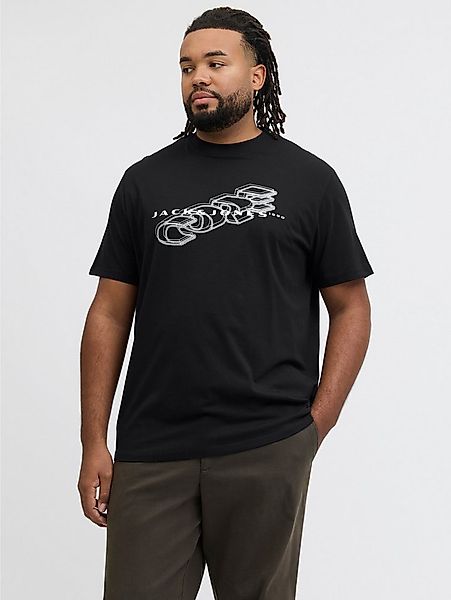 Jack & Jones PlusSize Kurzarmshirt JCOFUSION BIG BRANDING TEE SS CREW PLS günstig online kaufen