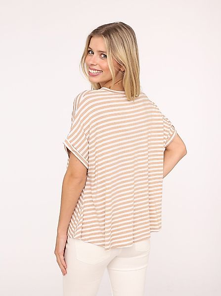 Zwillingsherz T-Shirt ""Maritime Streifen"", mit hohem Viskoseanteil, One S günstig online kaufen