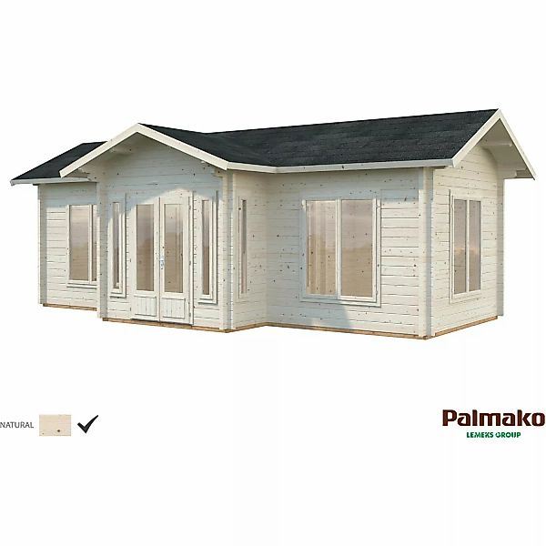 Palmako Gartenhaus "Ferienhaus Anna", inklusive Fußboden günstig online kaufen