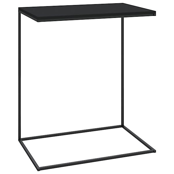 vidaXL Beistelltisch Schwarz 55x35x66 cm Holzwerkstoff günstig online kaufen