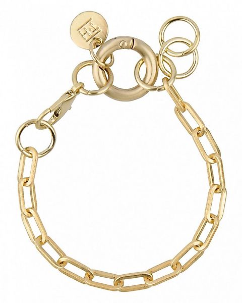 TOM+HATTY Armkette - Gliederkette vergoldet - Gliederarmband - Goldarmband günstig online kaufen