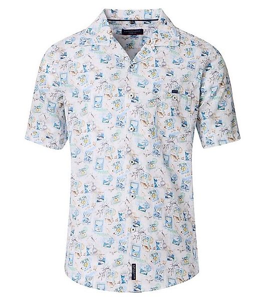 CASAMODA Kurzarmhemd CASAMODA Freizeithemd Kurzarm Print günstig online kaufen