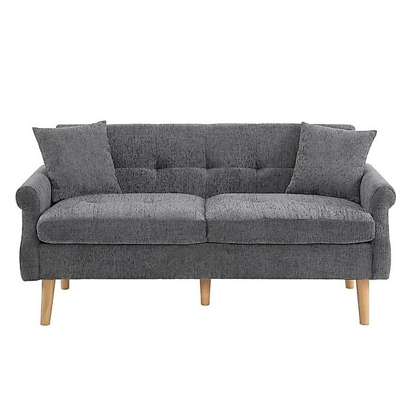 DOPWii 2-Sitzer Doppelsofa,2 Sitzer Sofa,Chenille-Stoff,162*74*77cm,Polster günstig online kaufen