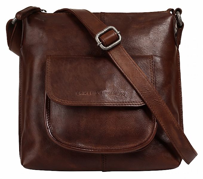 Spikes & Sparrow Umhängetasche "CROSS BODY" echt Leder günstig online kaufen