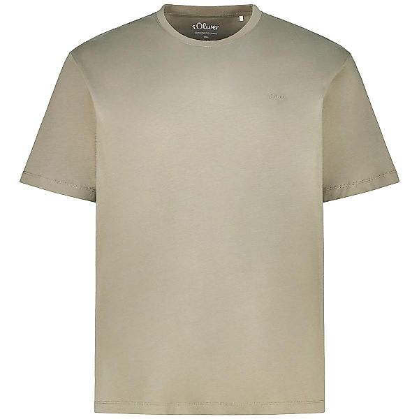 s.Oliver T-Shirt aus Baumwolle Farbe grün Größe: 6XL günstig online kaufen