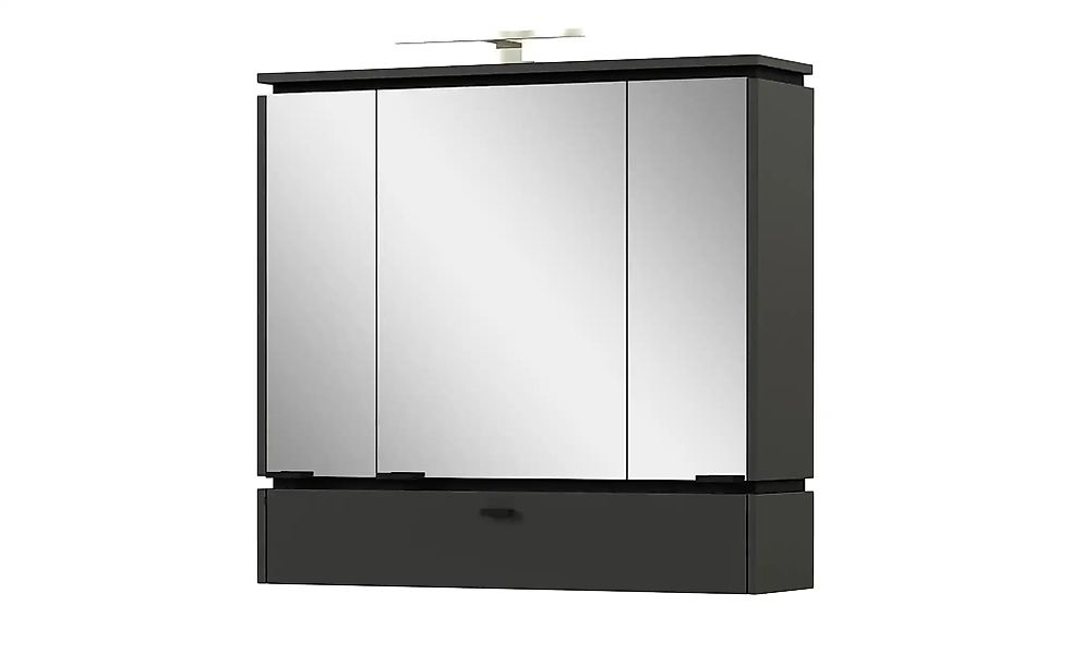Spiegelschrank  Möhnesee ¦ grau ¦ Maße (cm): B: 79 H: 76 T: 26.0 Schränke > günstig online kaufen