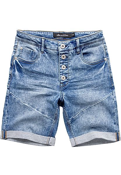 Amaci&Sons Jeansshorts NILES Jeansshorts Herren Bermuda günstig online kaufen