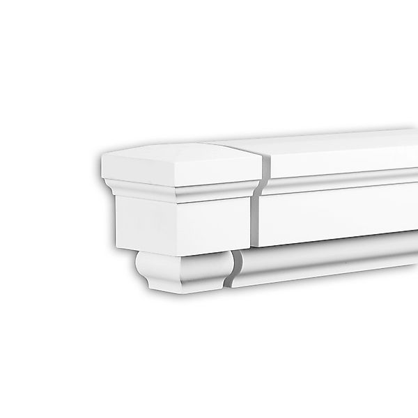 PROFHOME 482032 Stirnelement Fassadenstuck Zierelement Fassaden Element 9,5 günstig online kaufen