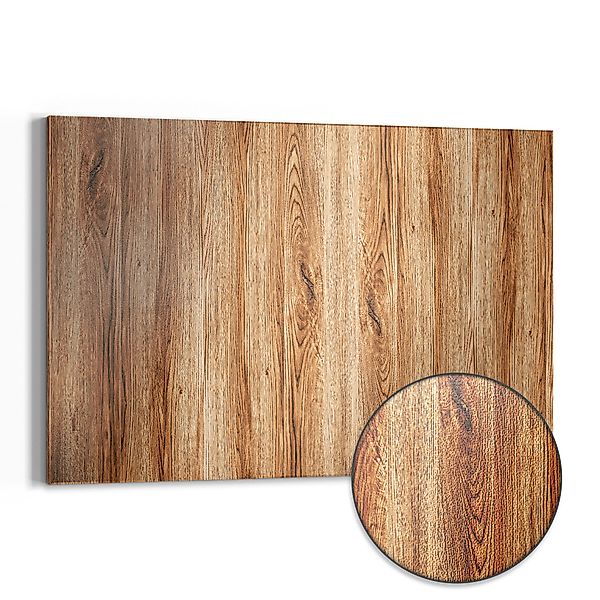 DEQORI Magnettafel 'Natürliche Holztexturen', Metall Whiteboard günstig online kaufen
