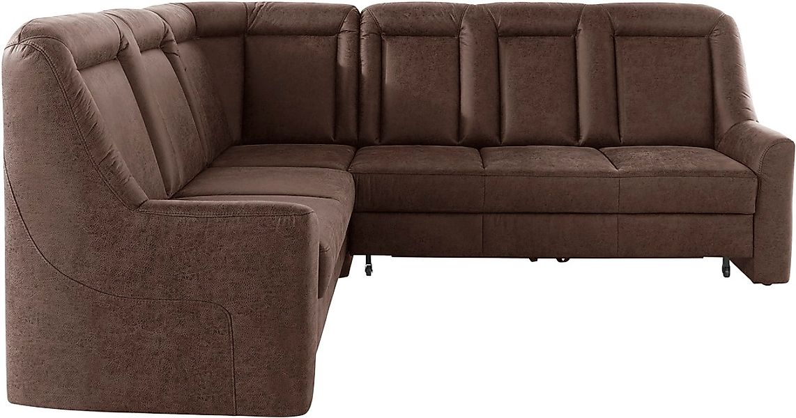 sit&more Ecksofa »Melissa L-Form« klassisches Polsterprogramm, wahlweise Be günstig online kaufen