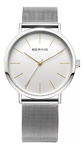 Bering Armbanduhr mit Milanaise Armband 13436-001 Herrenuhr günstig online kaufen