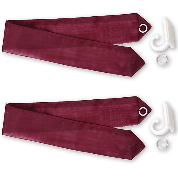 Bestlivings Vorhang, Schlaufen (2 St), transparent, günstig online kaufen
