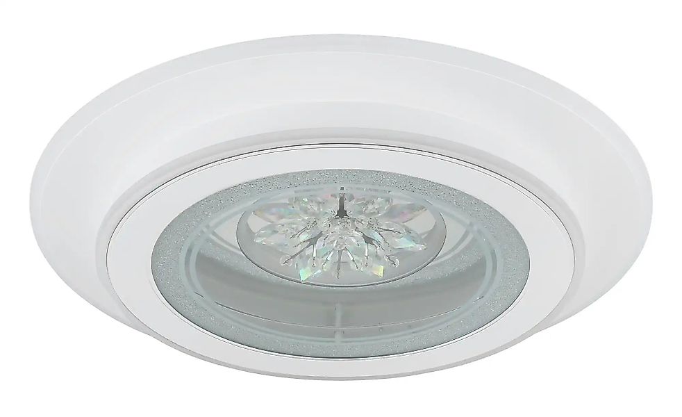 Globo Lighting Deckenleuchte   ¦ weiß ¦ Maße (cm): B: 46 H: 6,5  Ø: 46 Lamp günstig online kaufen