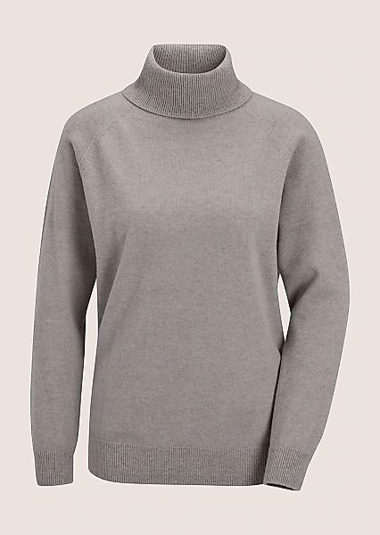 MADELEINE Rollkragenpullover "Kaschmirpullover Rollkragenpullover mit Ripps günstig online kaufen