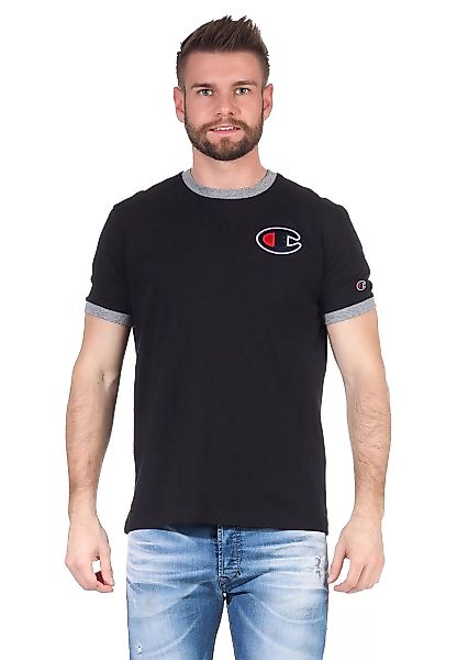 Champion Herren T-Shirt 214681 KK001 NBK GRJM Schwarz günstig online kaufen