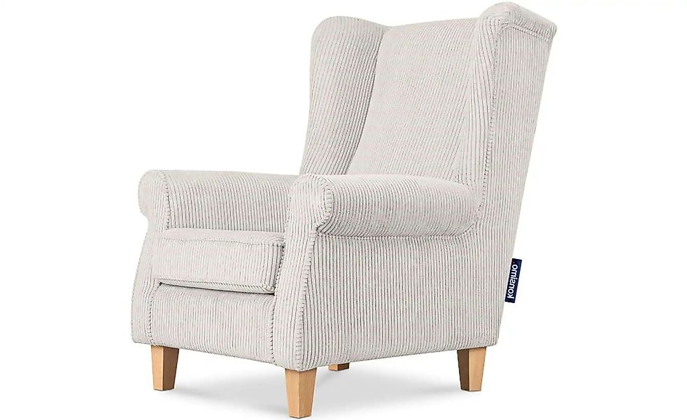 KONSIMO Ohrensessel  Miles ¦ creme ¦ Maße (cm): B: 82 H: 105 Polstermöbel > günstig online kaufen