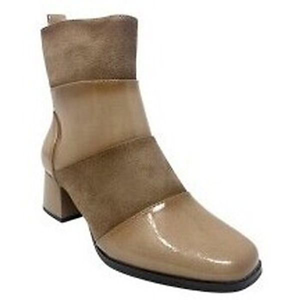 Amarpies  Schuhe 27129 Damen Stiefelette in Taupe günstig online kaufen