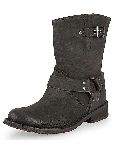 Felmini Stiefelette Veloursleder Stiefelette günstig online kaufen