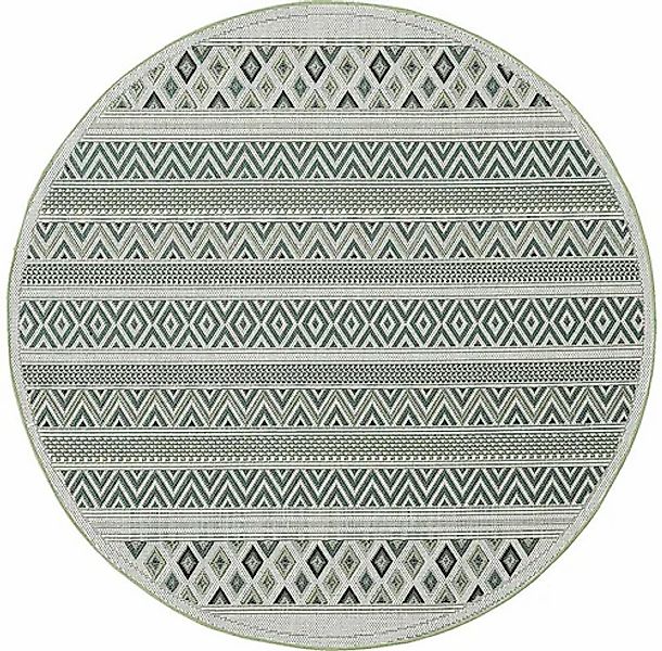 the carpet Teppich »Machka round«, rund, 1 mm Höhe, moderner robuster In un günstig online kaufen