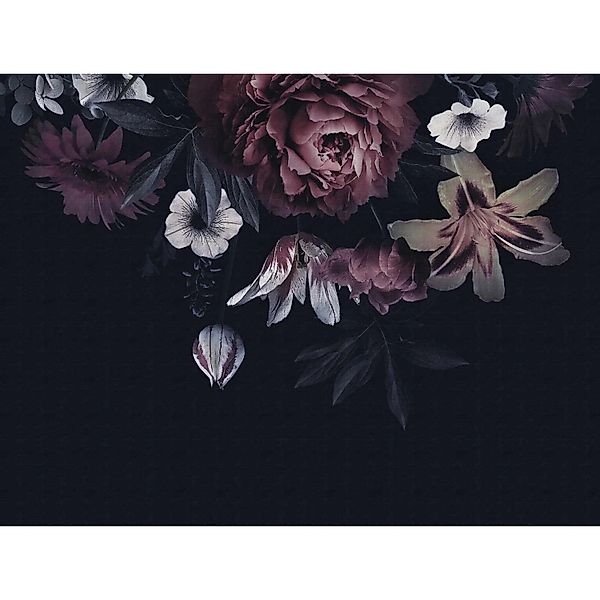 Bricoflor Blumen Tapete In 3D Optik Florale Vliestapete Türkis Moderne Foto günstig online kaufen