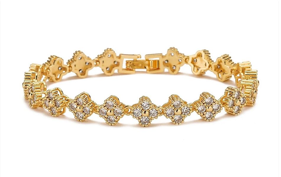Lale Collection® Armband Gold Kleeblatt Armband günstig online kaufen