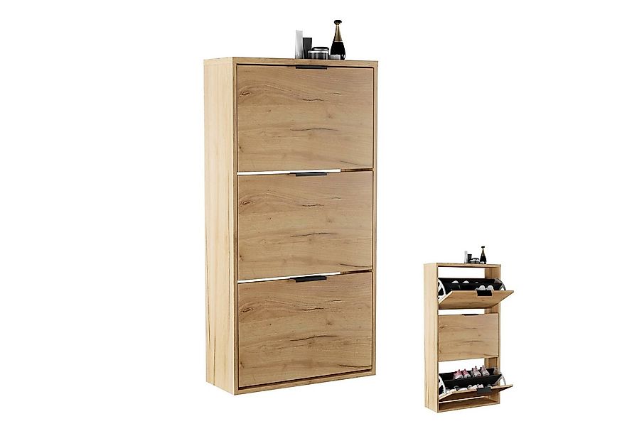 Planetmöbel Schuhschrank STIVIO Schuhschrank einreihig (Schuhschrank für Fl günstig online kaufen