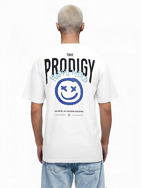 trueprodigy Oversize-Shirt Hajin Logoprint Rundhals dicker günstig online kaufen