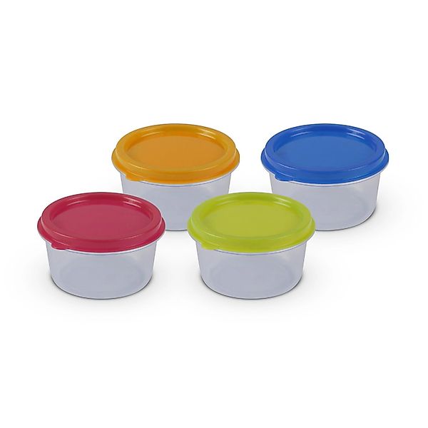 Bestlivings Vorratsdosen Kunststoff 50ml Mit Farbigen Deckel 6 x 35 cm 48er günstig online kaufen