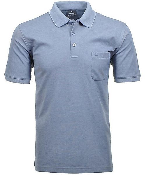 RAGMAN Sweatshirt Herren-Poloshirt Uni günstig online kaufen