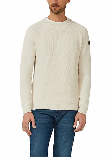 s.Oliver Strickpullover in Strick-Optik günstig online kaufen