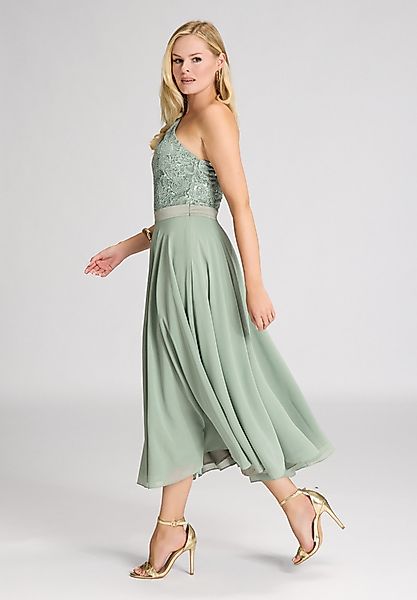SWING Cocktailkleid Taillierte Passform mit fließendem günstig online kaufen