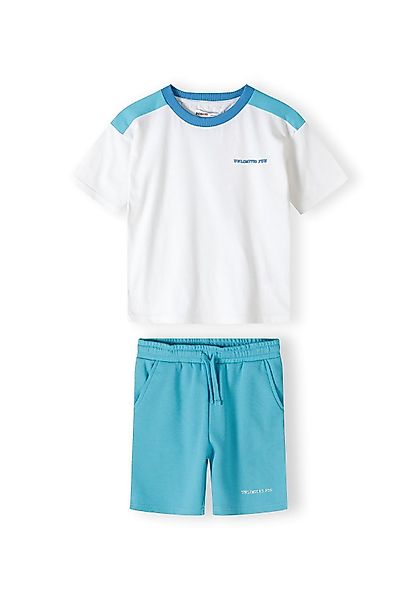 MINOTI Sweatanzug Set T-Shirt und Sweatshorts günstig online kaufen