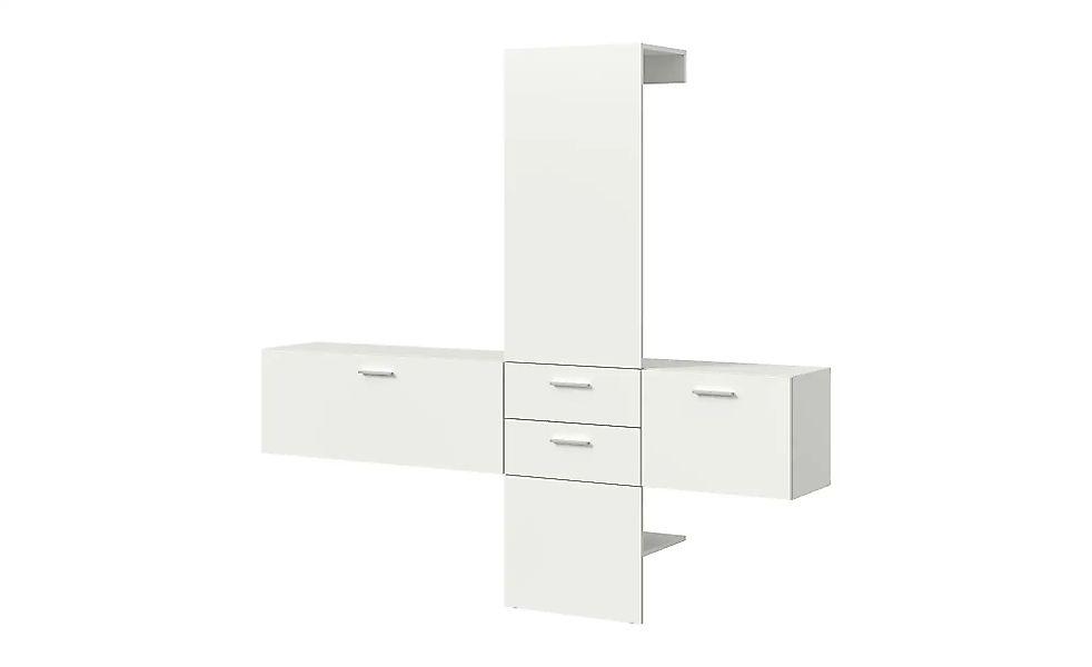 Garderobenkombination   ¦ weiß ¦ Maße (cm): B: 208 H: 190 Garderoben & Klei günstig online kaufen