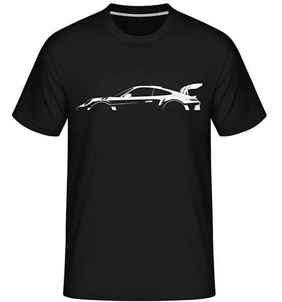 'Porsche 911 GT3 RS (992)' Silhouette · Shirtinator Männer T-Shirt günstig online kaufen