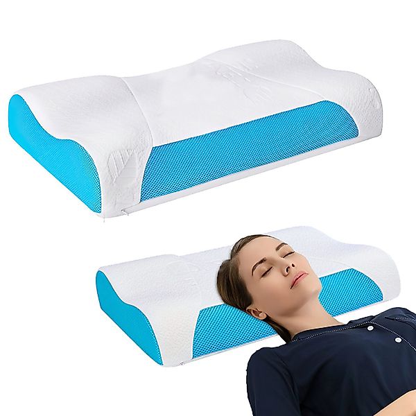 Refined Living Nackenstützkissen Ergonomisches Kopfkissen Anti-Schnarch-Kis günstig online kaufen