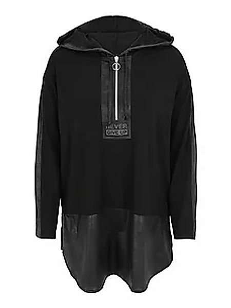Long-Shirt Kapuze Doris Streich schwarz günstig online kaufen