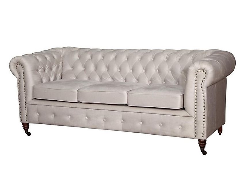 JVmoebel Sofa Design Chesterfield Sofagarnitur Sofa Couch Polster Set 3+2+1 günstig online kaufen
