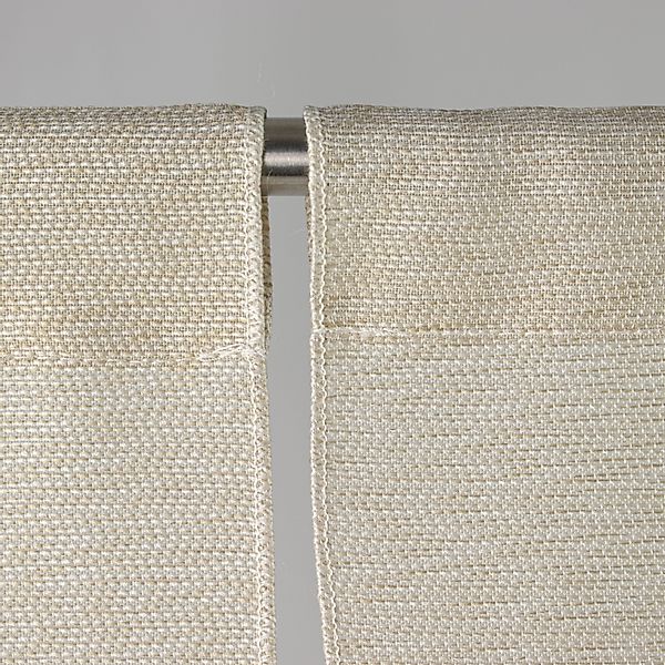 Clever-Kauf-24 Scheibengardine 4-teiliges Mini-Flächenvorhang-Set in beige günstig online kaufen