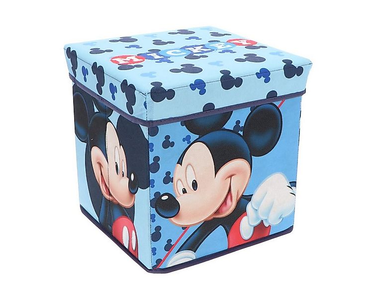 Disney Aufbewahrungsbox Mickey Maus Aufbewahrungsbox zusammenklappbar 30x30 günstig online kaufen