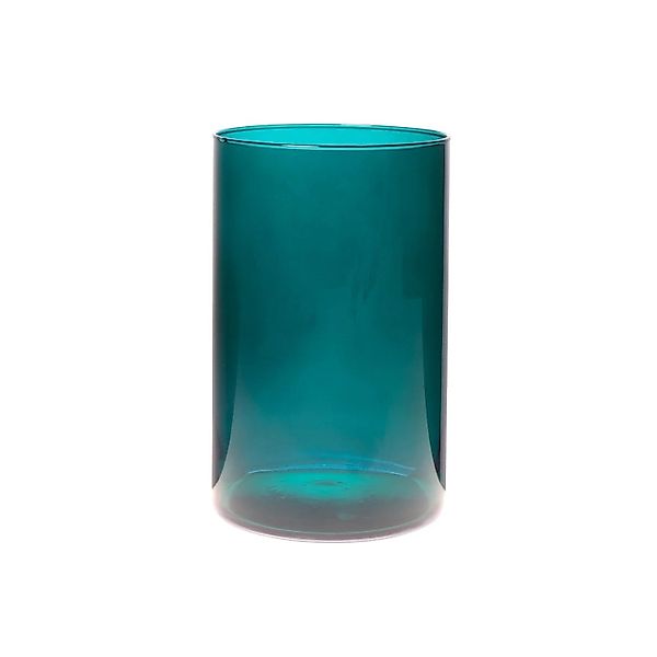 Hakbijl Glass Dekovase Blau, Durchmesser 14 günstig online kaufen