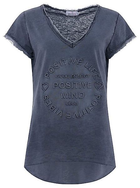 Zwillingsherz T-Shirt Damen T-Shirt Positive Mind in verschiedenen Farben A günstig online kaufen