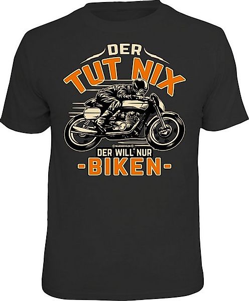 RAHMENLOS® T-Shirt für Motorrad Fahrer: Der tut nix günstig online kaufen