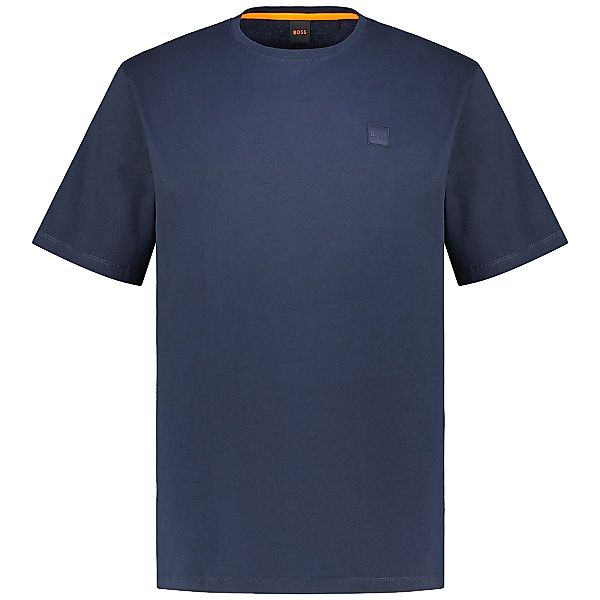 BOSS T-Shirt aus Baumwolle Farbe dunkelblau Größe: 5XL günstig online kaufen