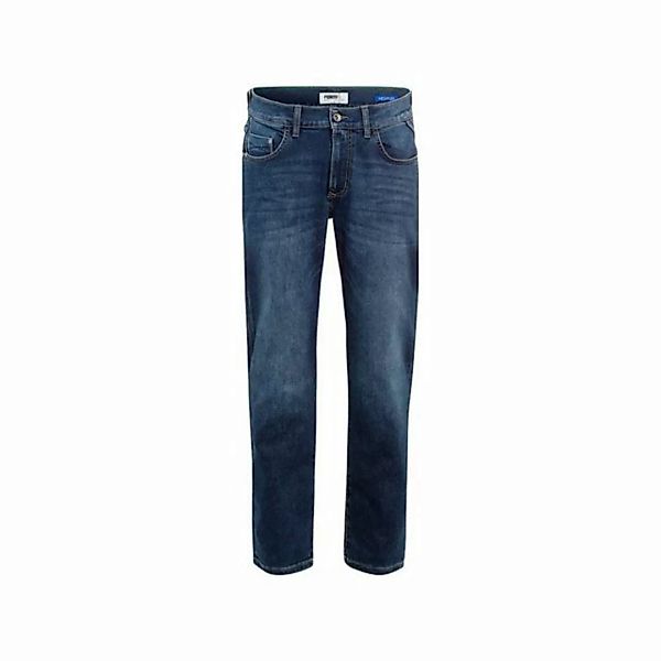 Pioneer Authentic Jeans Chinos blau regular (1-tlg., pflegeleicht) günstig online kaufen