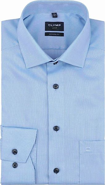 OLYMP Luxor Hemd Extra Long Sleeves Hellblau  - Größe 43 günstig online kaufen