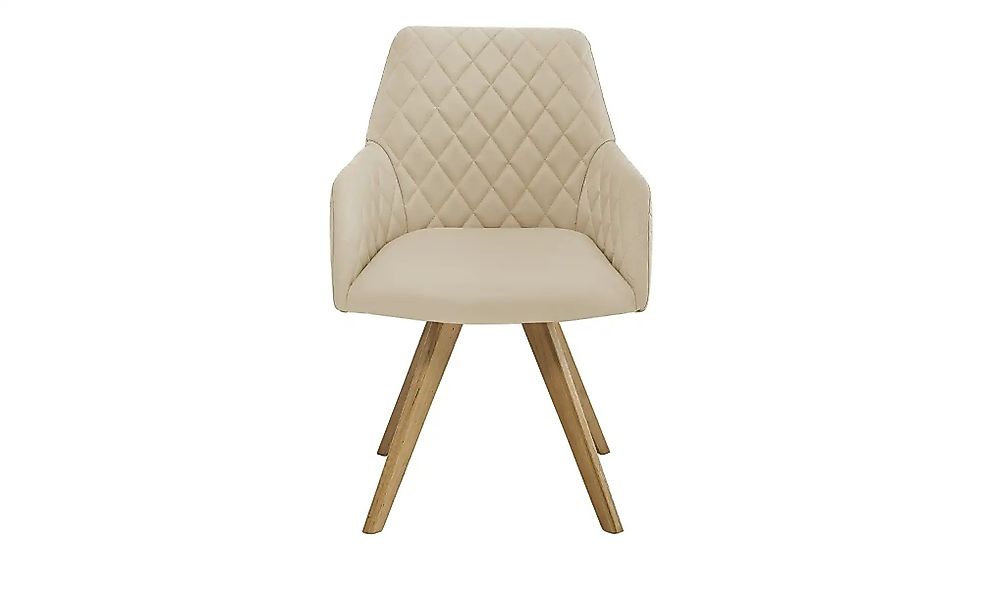 Dine + Mine Esszimmerstuhl  Bristol 1 ¦ beige ¦ Maße (cm): B: 61 H: 88 T: 6 günstig online kaufen