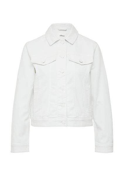s.Oliver Jeansjacke - Jeansjacke mit seitlichen günstig online kaufen