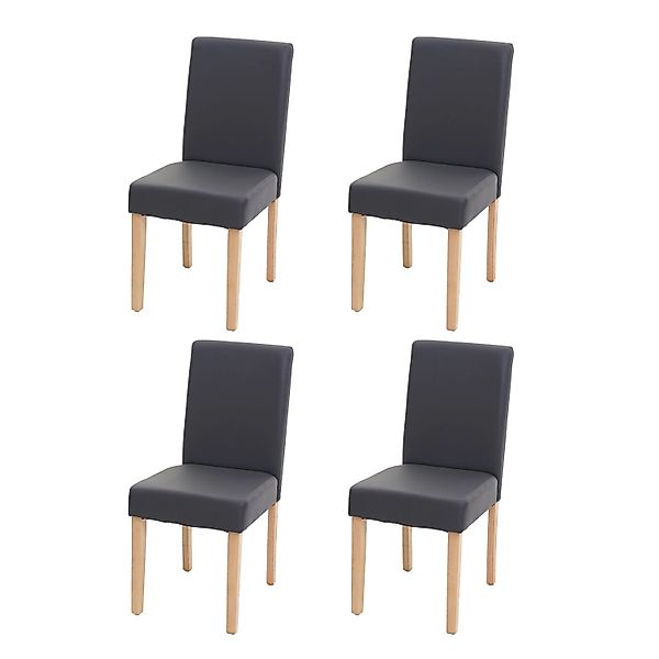 CHEFGASTRO Esszimmerstuhl 4er-Set Klassisch & Zeitlos 90x43x56cm Sitzhöhe 4 günstig online kaufen