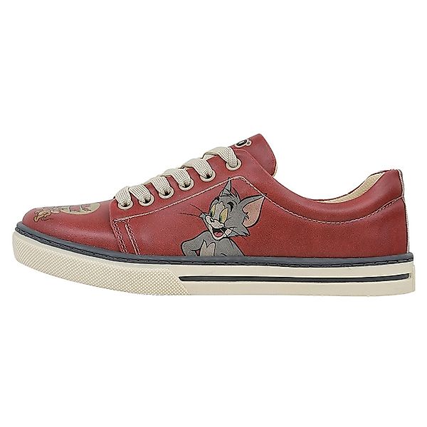 DOGO Sneaker "Classic Schnürsneaker Tom & Jerry Damen Sneaker", Handgeferti günstig online kaufen